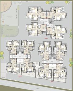 Project Image of 505.8 - 737.44 Sq.ft 2 BHK Apartment for buy in Parshwanath Heights