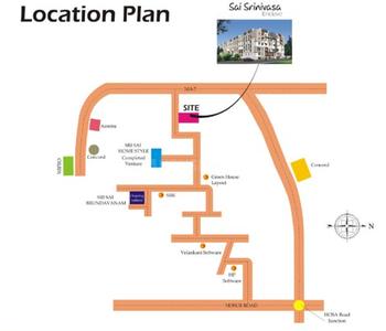 Project Image of 1371.0 - 1750.0 Sq.ft 2 BHK Apartment for buy in Pujitha Sri Sai Home Style