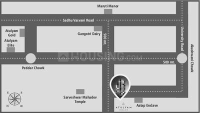 Project Image of 468.12 - 513.33 Sq.ft 2 BHK Apartment for buy in Riddhi Siddhi Atulyam Enclave