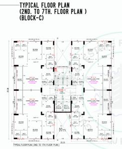 Project Image of 1157.12 - 1985.19 Sq.ft 3 BHK Apartment for buy in Giriraj Nest Richmond