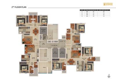Project Image of 480.0 - 1505.0 Sq.ft 2 BHK Apartment for buy in Dreams Empire