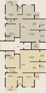 Project Image of 0.0 - 818.0 Sq.ft 3 BHK Apartment for buy in Rupesh Swasthi Apartment