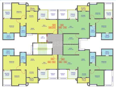 Project Image of 678.0 - 873.0 Sq.ft 2 BHK Apartment for buy in Dreams Rakshak