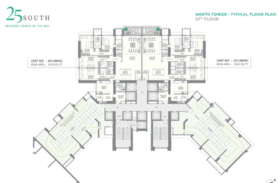 Project Image of 1464.22 - 7250.0 Sq.ft 3 BHK Apartment for buy in 25 South