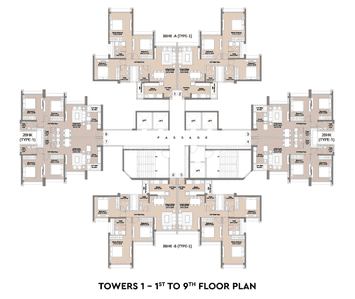 Project Image of 665.43 - 959.18 Sq.ft 2 BHK Apartment for buy in Sunteck Sky Park