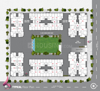 Project Image of 1359 Sq.ft 2 BHK Apartment / Flat for sale in Randesan for Rs. 6800000