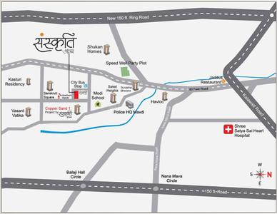 Project Image of 0.0 - 513.87 Sq.ft 2 BHK Apartment for buy in Sanskruti Aangan