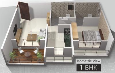 Project Image of 643 Sq.ft 1 BHK Apartment / Flat for sale in Kalyan West for Rs. 3999000