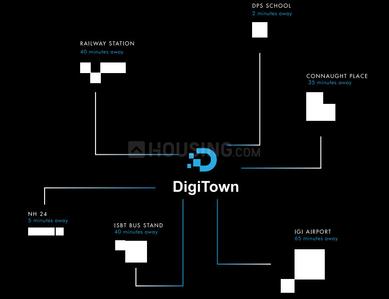 Project Image of 1428.0 - 1940.0 Sq.ft 3 BHK Apartment for buy in T And T Digitown II