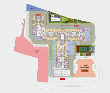 Project Image of 1401 Sq.ft 3 BHK Apartment / Flat for sale in Maan for Rs. 9500000