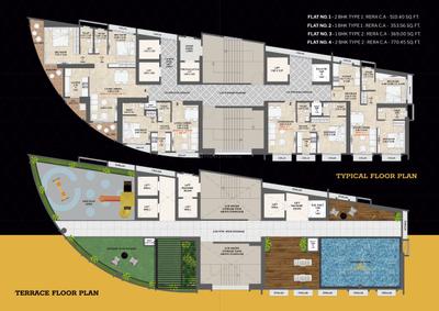 Project Image of 341.0 - 747.0 Sq.ft 1 BHK Apartment for buy in A H Avenue