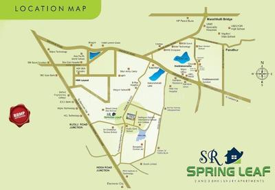 Project Image of 1110.0 - 1560.0 Sq.ft 2 BHK Apartment for buy in SR Spring Leaf
