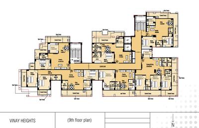 Project Image of 635.0 - 2003.0 Sq.ft 1 BHK Apartment for buy in Shrikanth Vinay Heights