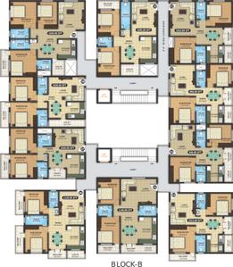 Project Image of 1000 Sq.ft 2 BHK Apartment / Flat for sale in Sompura for Rs. 7500000