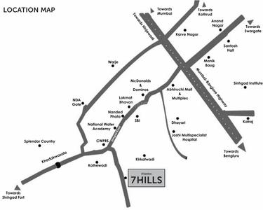 Project Image of 261.46 - 336.7 Sq.ft 1 BHK Apartment for buy in Mantra 7 Hills Phase III