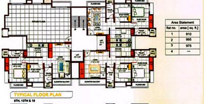 Project Image of 571.0 - 633.0 Sq.ft 2 BHK Apartment for buy in VA Suraj Rama Heights