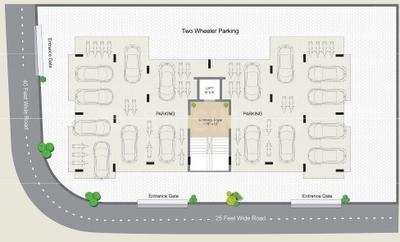 Project Image of 0.0 - 884.36 Sq.ft 3 BHK Apartment for buy in Earth Silver Wood
