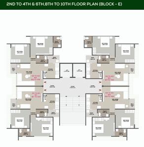 Project Image of 532.38 - 808.15 Sq.ft 2 BHK Apartment for buy in Royal Bagh E Farid Luxuria