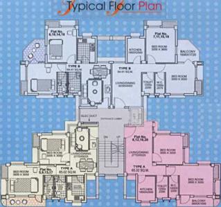 Project Image of 699.0 - 950.0 Sq.ft 2 BHK Apartment for buy in West Moon Beam