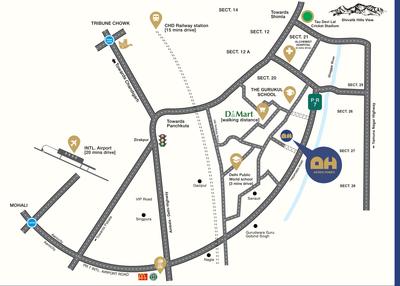Project Image of 0.0 - 1680.0 Sq.ft 3 BHK Apartment for buy in Aeren Homes