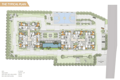 Project Image of 857.0 - 1791.0 Sq.ft 2 BHK Apartment for buy in DNR Casablanca