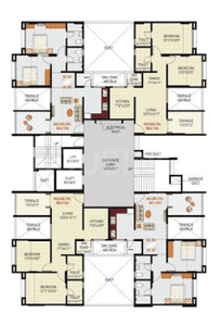 Project Image of 850 Sq.ft 2 BHK Apartment / Flat for sale in Pimple Saudagar for Rs. 11000000