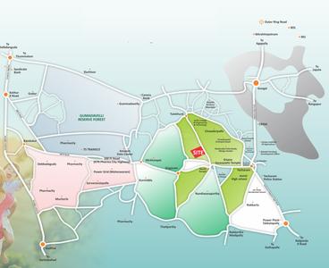 Project Image of 1647.0 - 2700.0 Sq.ft Residential Plot Plot for buy in SR Pharma Green City
