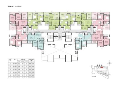 Project Image of 651.0 - 1005.0 Sq.ft 2 BHK Apartment for buy in Gini Vivante Phase 01