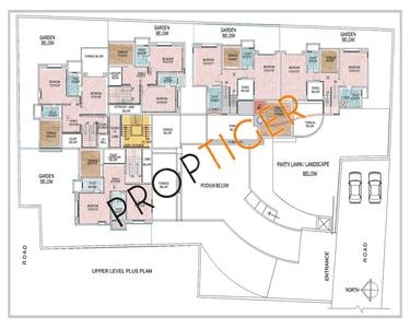 Project Image of 2078.0 - 2312.0 Sq.ft 3 BHK Apartment for buy in Alliance Babylon