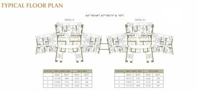 Project Image of 2500 Sq.ft 3 BHK Apartment / Flat for sale in Worli for Rs. 75000000