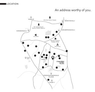 Assetz Inspira Melodies of Life Apartments Location Plan 2