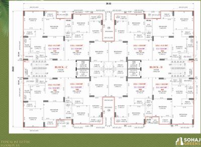Project Image of 532.92 - 567.04 Sq.ft 2 BHK Apartment for buy in Sohaj Greens