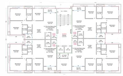 Project Image of 1050.99 - 1333.11 Sq.ft 3 BHK Apartment for buy in Shreeji Millionaires Legacy