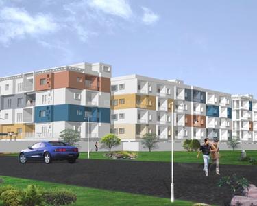 Project Image of 760.0 - 1442.0 Sq.ft 1 BHK Apartment for buy in Bhuvana Diamond Hill