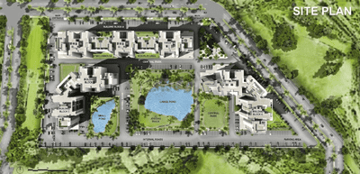 Project Image of 668.87 - 785.77 Sq.ft 2 BHK Apartment for buy in Ansal GH 2 Sector M Towers B1 And B2 Olympus Lake View Apa