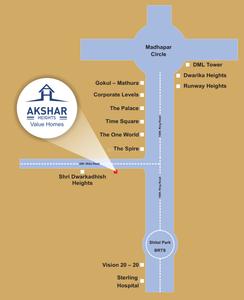 Project Image of 405.0 - 720.0 Sq.ft 1 BHK Apartment for buy in Akshar Heights Block A And B Phase 3