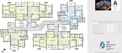 Project Image of 606.0 - 663.0 Sq.ft 2 BHK Apartment for buy in Bhandari 32 Pinewood Drive Phase 1