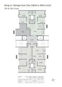 Project Image of 757.0 - 1252.0 Sq.ft 2 BHK Apartment for buy in Newton Homes Royale Thergaon Chinchwad