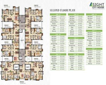 Project Image of 983.0 - 1812.0 Sq.ft 2 BHK Apartment for buy in Ganguly 4Sight Cityhouse