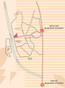 M Patankar Mulund Ravi Kailash Images for Location Plan of M Patankar Mulund Ravi Kailash 1