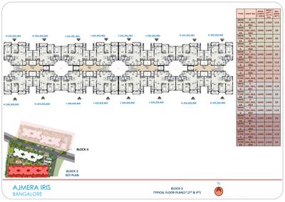 Project Image of 860.0 - 1090.0 Sq.ft 2 BHK Apartment for buy in Ajmera Iris