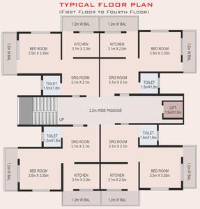 Project Image of 326.0 - 334.0 Sq.ft 1 BHK Apartment for buy in M S Kalpvruksh Life Style
