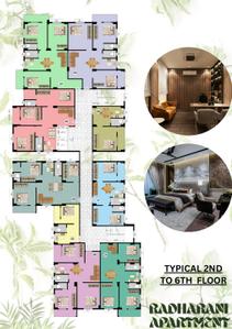 Project Image of 966.24 - 3278.15 Sq.ft 1 BHK Apartment for buy in Ganadhish Vrindavan Garden Phase 1 Radharani Apartment