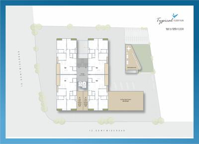 Project Image of 0.0 - 1183.71 Sq.ft 3 BHK Apartment for buy in Shivanta Skyview