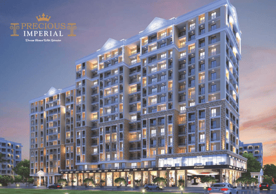 Project Image of 400.63 - 588.14 Sq.ft 1 BHK Apartment for buy in Rkr Imperial Phase II