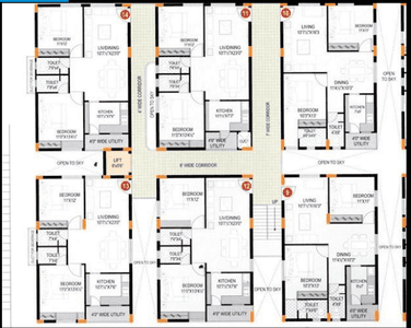 RV Constructions Lakshmi Grande Site Plan 1