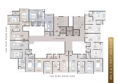 Project Image of 321.87 - 526.97 Sq.ft 1 BHK Apartment for buy in Varadvinayak Siddhivinayak Mangalam