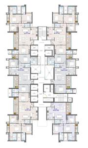 Project Image of 901.0 - 1552.0 Sq.ft 3 BHK Apartment for buy in Binary Highness