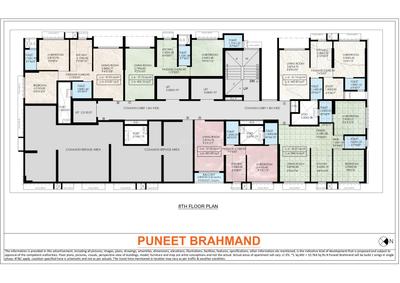 Project Image of 440.0 - 549.0 Sq.ft 1 BHK Apartment for buy in Puneet Brahmand