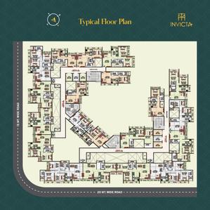 Project Image of 377.0 - 822.0 Sq.ft 1 BHK Apartment for buy in Gajora Invicta
